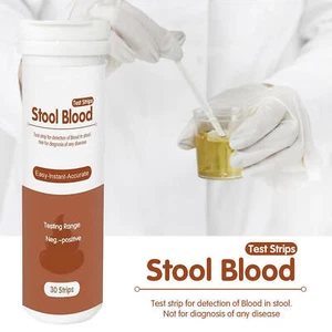 Fecal occult blood rapid test card The test strip gives the result in 1 minute - Foto 1 di 9