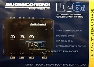 NUOVO Controllo Audio LC6i Convertitore Line Out 6 Canali con Sommario Interno, NERO - Foto 1 di 1