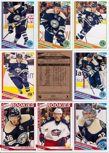 2013-14 OPC O-Pee-Chee Columbus Blue Jackets Complete Team Set w/ Stickers (21) - Picture 1 of 1