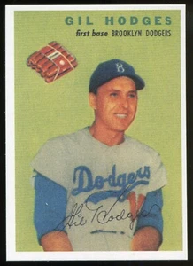 1954 Wilson Franks (1988 JALFCO Reprint) - Gil Hodges Brooklyn Dodgers - Picture 1 of 2