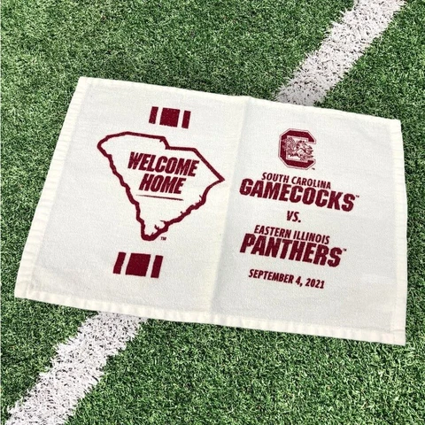 South Carolina Gamecocks Football 2021 vs Eastern Illinois Rally Game Towel Cover