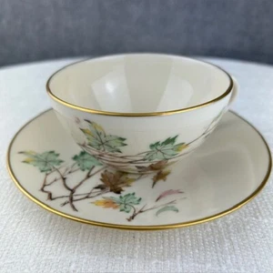 Vintage Lenox Goldrand Teetasse und Untertasse Westwind X-407 Porzellan Made in USA - Bild 1 von 23