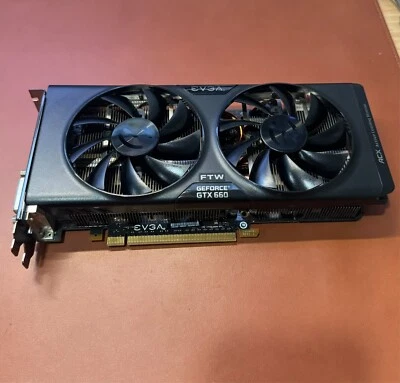 EVGA Nvidia GeForce GTX 660 FTW PCI-E video card - Image 1 of 4