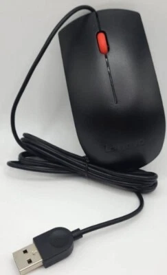 Lenovo OEM USB Wired Optical Mouse 00PH133 SM50L24506 1000 dpi NEW - Image 1 of 4