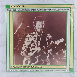 Ry Cooder – Crazy 'Bout An Automobile 12" Vinyl Single LP EX/EX Limited Edition - Picture 1 of 4