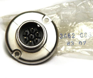Large Tuchel Device Male 3462-006, 7-Pin for Neumann Microphone Systems, NOS - Picture 1 of 2