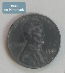 1943 NO MINT Wheat Silver Steel Metal Magnetic Tested Penny Circulated Ungraded - Picture 1 of 8