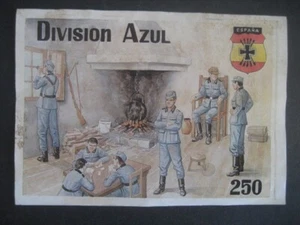 POSTER 250 DIVISION AZUL Nº3 - Picture 1 of 2