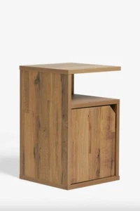 Bronx Oak Effect Side Table living room used -2 - Picture 1 of 5