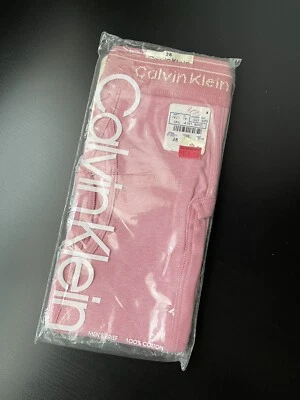 RARO NUEVO VINTAGE Calvin Klein Hombre Calzoncillo Rosa Talla 28 U1020 Foto 1 de 4