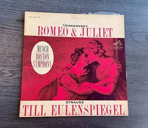 Tchaikovsky Romeo & Juliet & Strauss Till Eulenspiegel, Munch Boston Symphony - Picture 1 of 4
