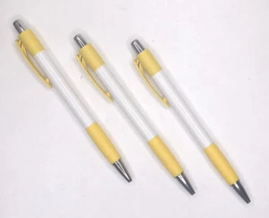 100pk Retractable Ballpoint Pens Black Ink Medium Point Comfort Grip Style - Picture 1 of 4