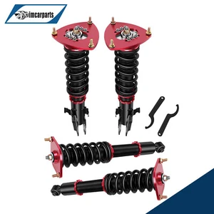 Coilovers Suspension Set For 2008-2014 Subaru Impreza WRX Adj. Height Shocks - Picture 1 of 10