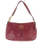 Coach Madison Patent Shoulder Bag Handbag Logo Red 43374 /sr9 Ladies