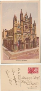 ORVIETO - TERNI - IL DUOMO - VIAGG. 1933 -79254- - Picture 1 of 1