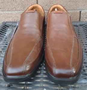 Clarks Herren Clarkslite Ave Leder Slipper Elegant Schuhe, Hellbraun, US 10M, - Bild 1 von 11