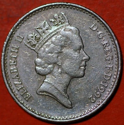 Great Britain 10 Pence 1992 KM# 938b - Image 1 of 2