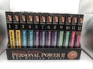 Anthony Tony Robbins Personal Power 2 Cassettes Self Improvement Sealed - Picture 1 of 10