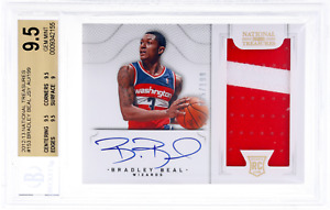 2012 National Treasures Rookie Patch Auto #153 Bradley Beal RC 35/199 BGS 9.5
