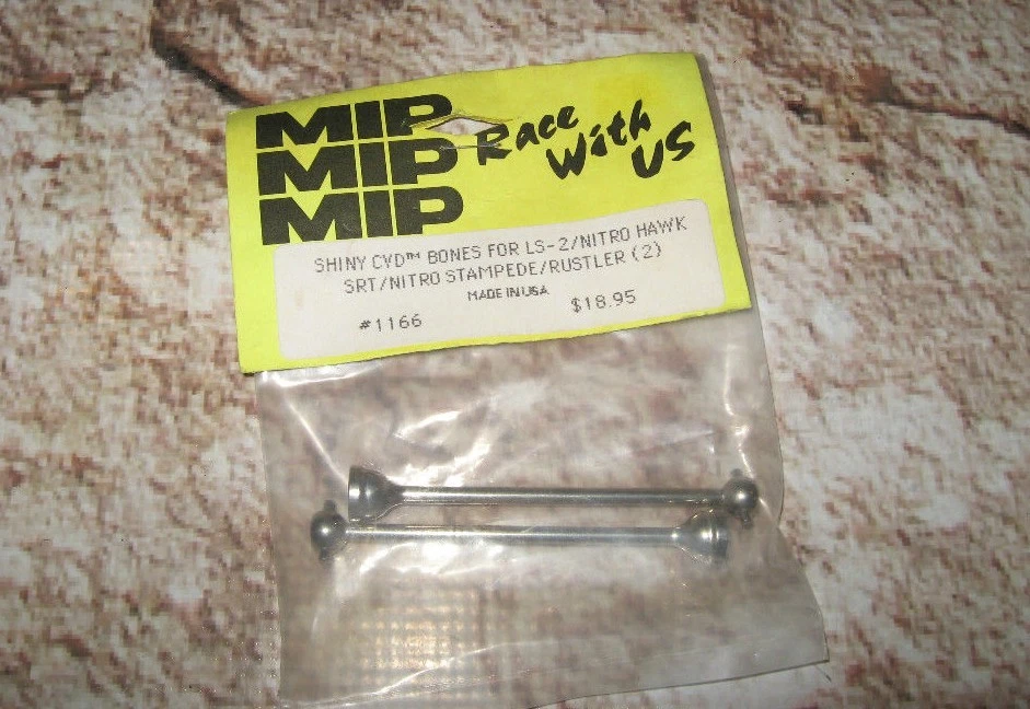 TRX TRAXXAS MIP CVD SHINY Axles FOR LS-II HAWK SRT STAMPEDE RUSTLER RC 1166 - Image 1 of 1