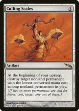 Culling Scales Mirrodin PLD Artifact Rare MAGIC THE GATHERING CARD ABUGames