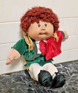 Vintage Cabbage Patch Kids Matador Doll World Traveler Boy Brown Hair Rare 1985 - Picture 1 of 24