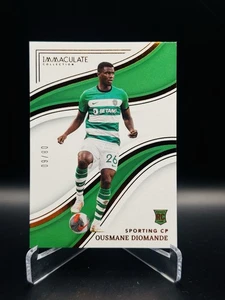 2023-24 Panini Immaculate Collection Soccer - Ousmane Diomande /60 RC Rookie #89 - Bild 1 von 2