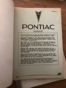 Pontiac 22A 1991 General Motors Service Parts Operations 1982-91 2 Books - Picture 1 of 18
