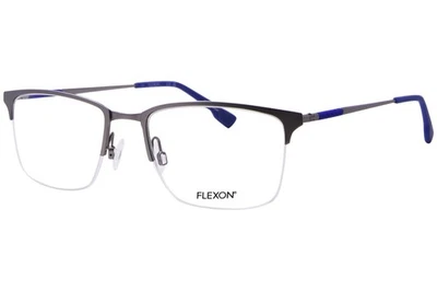 FLEXON Eyeglasses FLE1130-044-55 Size 55/20/rectangular BRAND NEW W CASE - Image 1 of 4