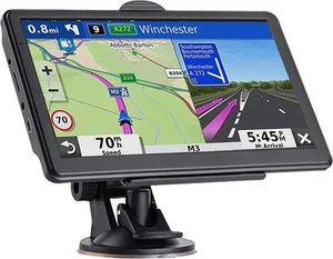 GPS Navigator für Auto, neueste 2025 Karte 7 Zoll Touchscreen Auto 256-16GB,... - Bild 1 von 7