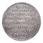 Medaille AR Auf die Türkenbelagerung von Wien 1683 Habsburg und Österreich FF2-9
