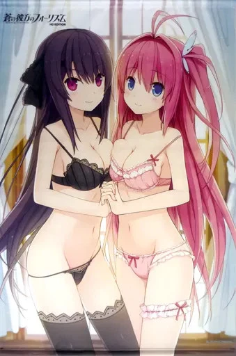 Ao no Kanata no Four B2 tapestry Asuka Misaki PS4 software HD edition poster - Image 1 of 1