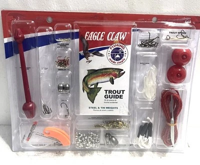 🔥Eagle коготь - 119 изделий форели пресноводный рыболовный набор Eagle коготь совершенно новый - Изображение 1 из 2