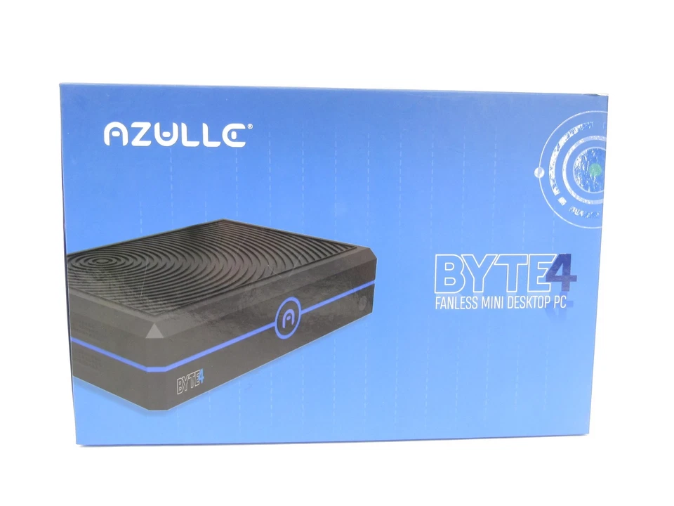 Azulle Byte 4 Mini Desktop Intel Celeron J4125 2.0Ghz 4GB RAM 64GB SSD in Box - Image 1 of 4