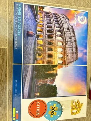 Prime Puzzle 3d Il Colosseo Roma 500 pezzi - Immagine 1 di 2