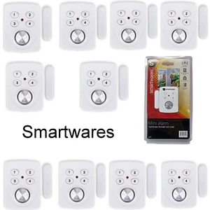 Smartwares Alarm Türalarm Fensterkontakt Fensteralarm Code Alarmanlage 100dB - Bild 1 von 11
