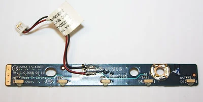 TABLERO INDICADOR LED Y CABLE LS-430EP DC02000KQ0--PORTATIL TOSHIBA QOSMIO X305/X300 Foto 1 de 4