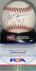 Frank Thomas Signed Autographed Chicago White Sox OAL Brown Baseball PSA/DNA - Picture 1 of 3