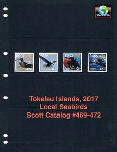 1/3 de descuento $9,75 Scott Value - 2017 TOKELAU Birds Seabirds So Pacific CV MNH NH UMM - Imagen 1 de 4