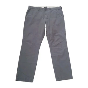 J. Crew 770 Straight Chino Pants Gray Mens Size 36x30 Actual 38x29 Preppy Office - Picture 1 of 9