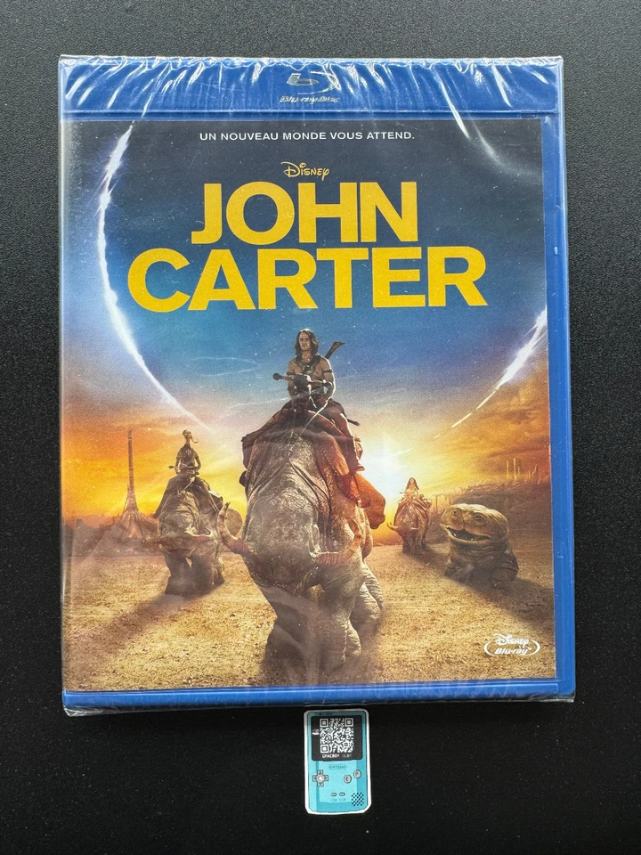 Blu-Ray john carter Disney DVD Disc Bluray Film Neuf Sous blister