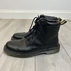 Dr. Martens Black Cartor Men's Boots Size US 13 / UK 12 / Leather Lace Up 6 Eye