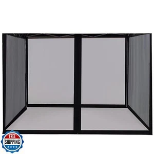 WenHaus 10'x10' Mosquito Netting for Patio with Zipper, Outdoor Replacement M - Picture 1 of 5