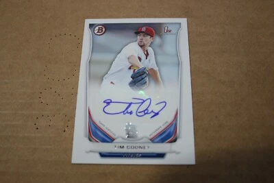2014 Bowman Retail Prospect Tim Cooney #PA-TC Auto St Louis Cardinals - Image 1 of 4