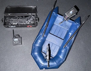 GI Joe 50th Anniversary Danger At The Docks Cobra Blue Night Raft 2014 Hasbro - Bild 1 von 3