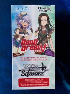 Weiss Schwarz MORFONICA X RISE A SUILEN Bang Dream Extra Booster Box Englisch - Bild 1 von 4