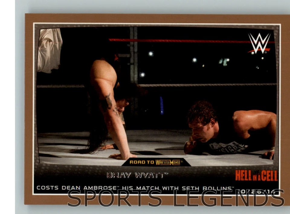 2015 WWE Road to Wrestlemania bronze #57 Bray Wyatt - Image 1 of 1