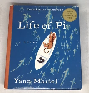 LIFE OF PI Yann Martel CD Unabridged 9 Discs Audio book Jeff Woodman Man Booker - Imagen 1 de 2