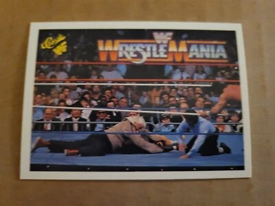 DONALD TRUMP #56 1990 CLASSIC WWF HISTORY of WRESTLEMANIA ROOKIE CARD  - Image 1 of 2