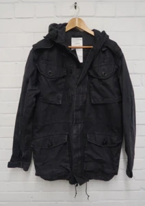 RIPSTOP FIELD JACKET - 180/96cm Combat Smock . Black UK SF British Army - Picture 1 of 6
